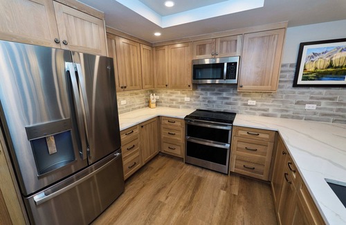 Peak 9 Condo | COMPLETE REMODEL Spacious 2 Bedroom w/Mountain View! Best location in Breck!