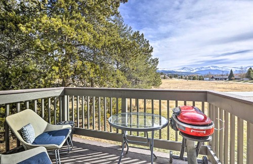 Fraser Apartment | Condo with Balcony and Views - Steps to Ski Shuttle!