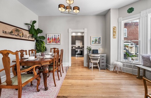 Baker Apartment | Cozy Victorian | King Bed, Private Yard, Walk to SoBo Restaurants
