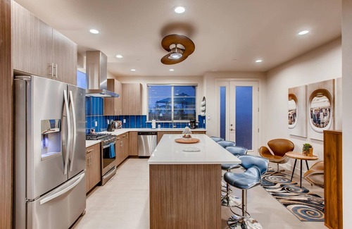 Old Town North House | Elegant Townhome near Old Town, Breweries & River!