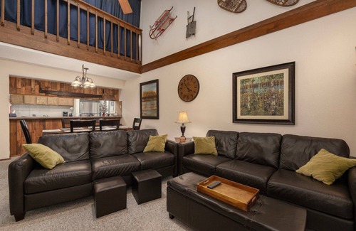 Fraser Condo | Free Shuttle Route! Covered Balcony with Views, Fireplace - Outdoor Pool, Hot Tub + Athletic Club