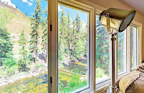 Intermountain Condo | Gorgeous Gore Creek & Alpine Views | Beautifully Updated Condo | Free Shuttle