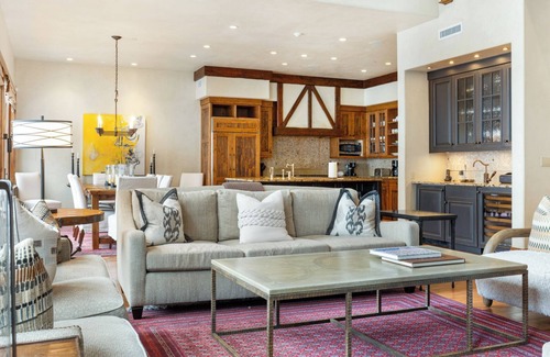 Village Walk House | Gorgeous Ski-in/out Village Walk Home with Private Hot Tub and Pool Table