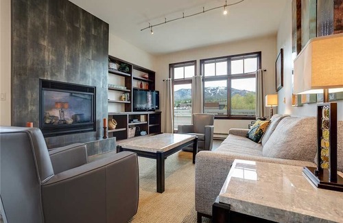 Downtown Steamboat Springs Condo | H401A by Pioneer Ridge: Downtown Luxury ~ Great Alpenglow Views ~ A/C & Grill