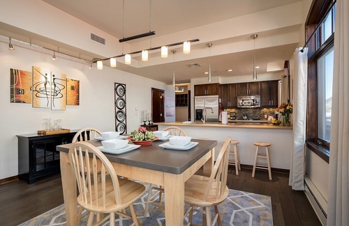 Downtown Steamboat Springs Condo | H401A by Pioneer Ridge: Downtown Luxury ~ Great Alpenglow Views! ~ A/C & Grill