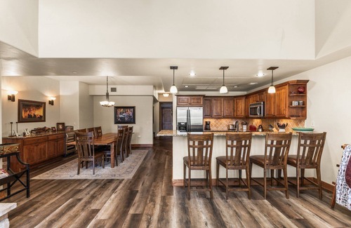 Steamboat Springs Condo | Heated Pools & Hot Tubs! Winter Ski Shuttle, Large Deck, Private Washer/Dryer