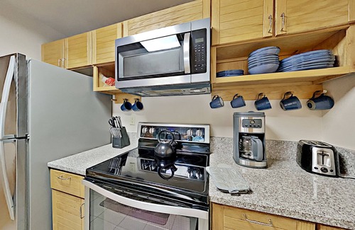 Mountain House Condo | Large Balcony, Perfect for Summer Drinks!