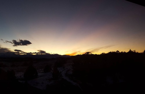 Canon City Cabin | Log home on Oak Creek Mountain Ranch with 360 views,