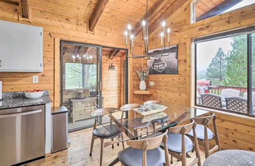 Twin Creek Village Cabin | Luxe Pagosa Springs Cabin w/Sauna & Hot Tub!