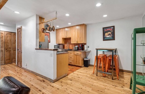 Avon Condo | Modern Mountain Riverfront Condo, Walk to Lift