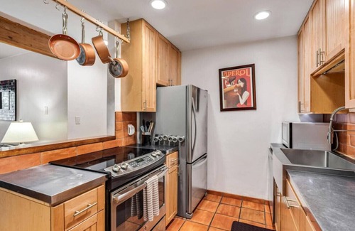 Avon Condo | Modern Mountain Riverfront Condo, Walk to Lift
