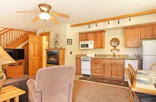 Estes Park Condo | Mount Dickinson 18B - 1 Br Condo with Mountain Views!