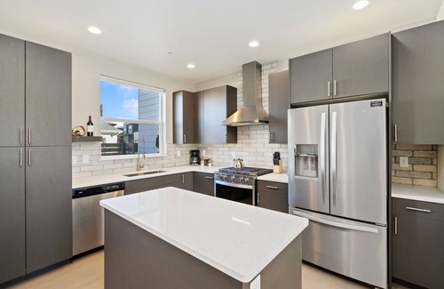 Old Town North House | Mountain View Home w/King Beds & Rooftop Deck