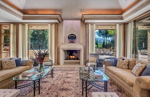 Red Mountain House | Palatial Red Mountain Estate | Waterfalls & Entertaining Space