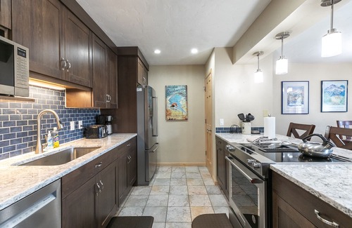 Historic District Condo | Park Place Quandary Peak Condo: Ski-in, Downtown Breck