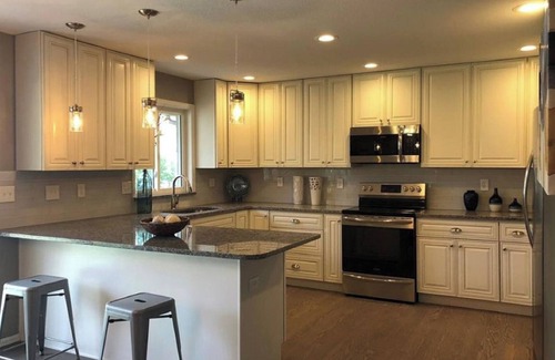 Northeast Colorado Springs House | Perfect Family Rancher close to Bike Trails &UCCS with fenced backyard & hot tub