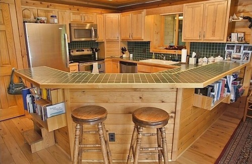 Grand Lake Cabin | Private Hot Tub - Situated Directly on Grand Lake w/Boat Dock