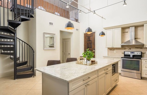 River North Art District Apartment | RiNo Loft w/parking & mtn Views