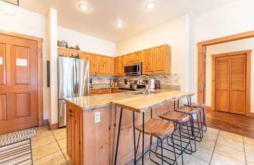River Run Condo | River Run Condo w/Private Balcony & Mountain Views, Short Walk to Base Area!