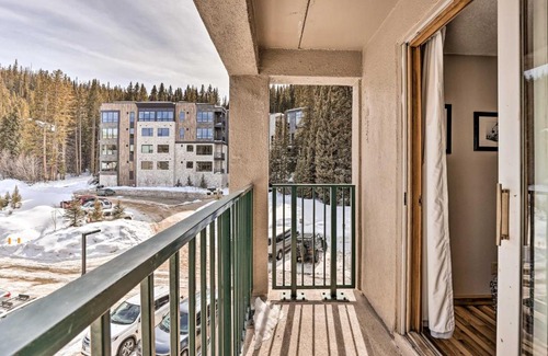 Winter Park Apartment | Ski-In and Ski-Out Winter Park Condo with Balcony!