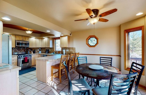 Twin Creek Village House | Spacious and picturesque home with private hot tub, washer/dryer, & WiFi