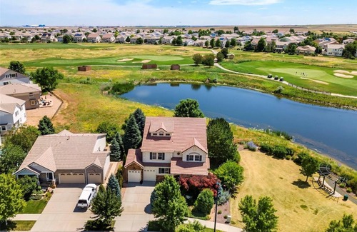 Green Valley Ranch House | Stunning Denver Home: Lakeside & Mountain Views, Golf Course, Game Room & More