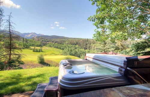 Mountain Village House | Stunning Large Mountain Home by InvitedHome | Hot Tub, Game Room, Ski In/Out