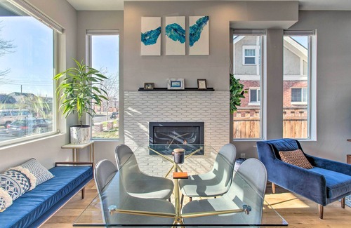 Baker House | Townhome with Rooftop Deck: Mtn & City Views!