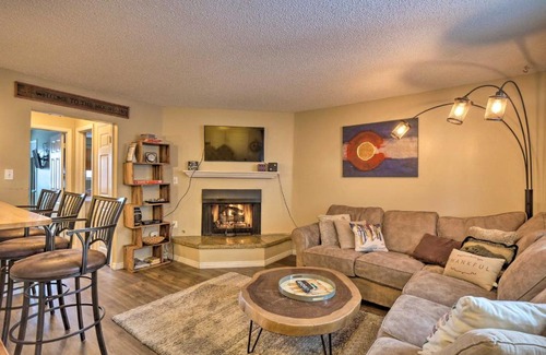 Historic District Apartment | Walk to Lifts Main Street Breck Condo with Mtn View