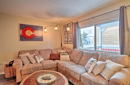 Historic District Apartment | Walk to Lifts Main Street Breck Condo with Mtn View