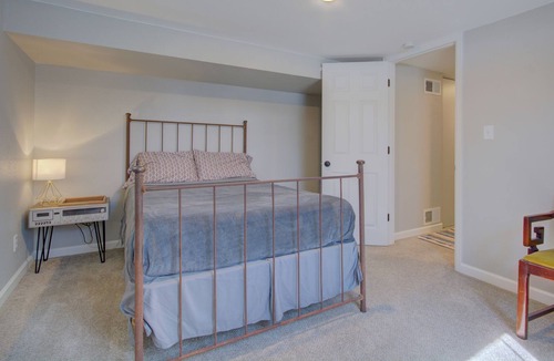 Arvada Plaza Area Apartment | 1/2 of our house, bright basement suite w/ kitchen and laundry