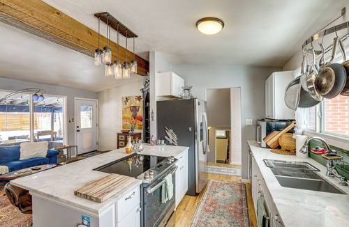 Harvey Park House | 10 Mi to Red Rocks: Denver Home w/Fire Pit!
