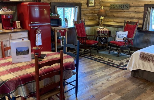 Divide Cabin | 1950's Retro Cabin on 40 Wooded Acres
