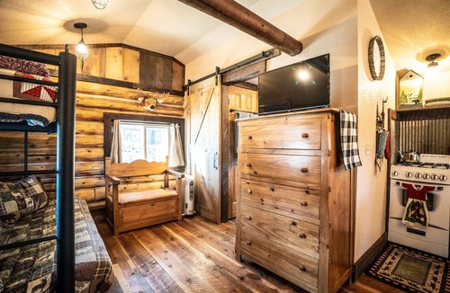 Divide Cabin | 1950's Retro Cabin on 40 Wooded Acres