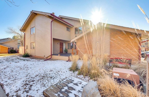Boulder House | 2 Mi to CU Boulder: Townhome w/Private Deck!