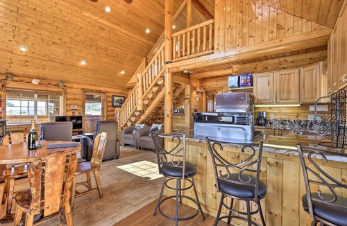 Como Cabin | 22STR-00360 Fairplay Cabin w/Fire Pit, Mtn Views!