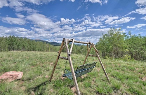 Fairplay House | 22STR-00506 Fairplay Log Cabin 26 Mi to Breck!