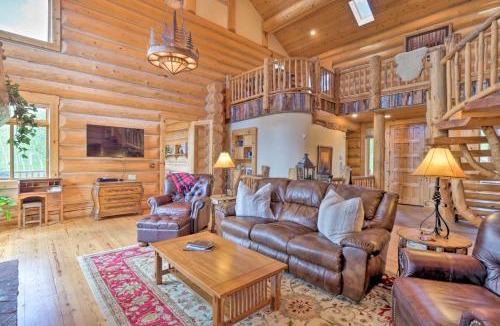 Fairplay House | 22STR-00506 Fairplay Log Cabin 26 Mi to Breck!
