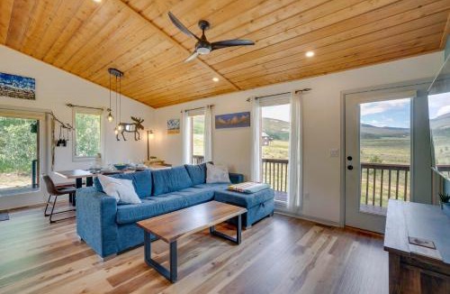 Warm Springs House | 24-00050 Mtn Views and Deck Fairplay Cabin