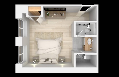 LoDo Apartment | 25 m² Studio flat ∙ 1 bedroom ∙ 2 guests