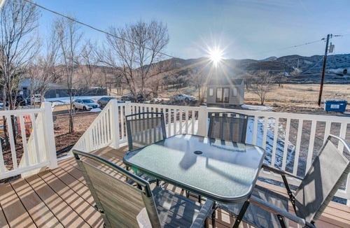 Colorado Springs Condo | 2BR | Parks | Private Deck With Mountain Views!