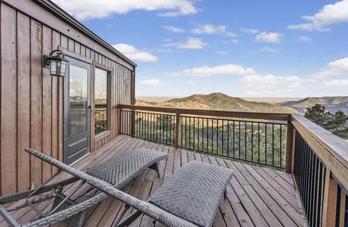 Genesee Cabin | A Cabin in the Clouds: Peaceful Mountain Retreat w/Hot Tub & Spectacular Views!
