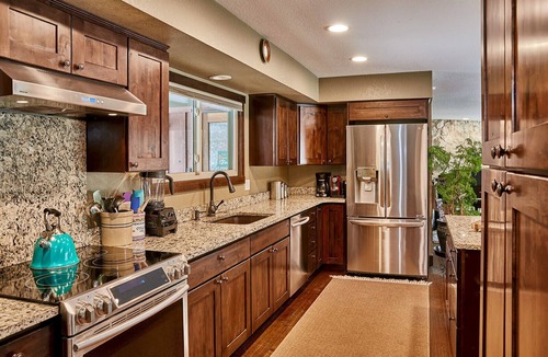 Poudre Park House | A private, Poudre River paradise! Relax in style & comfort, and bring your dog!
