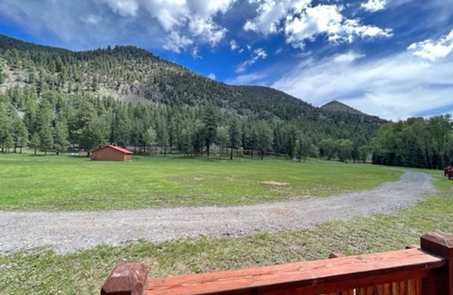 Alamosa Cabin | AIYM Camp Riverfront Duplex Cabin, Alamosa Canyon!