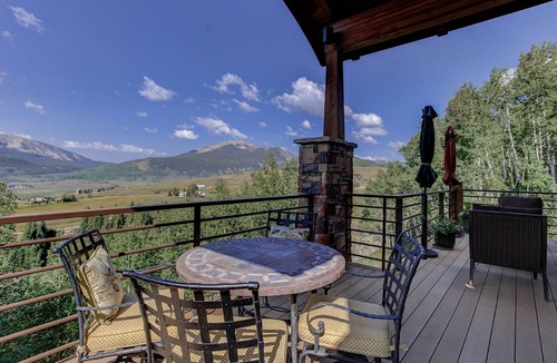 Crested Butte House | Amazing Mountain Home w/360 degree mountain views, hot tub and outdoor deck.