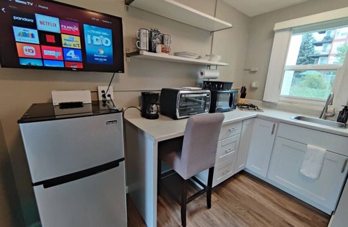 Olde Town Arvada Apartment | ❈ Arvada Farmhouse Mini Studio ❈ 85 WALK SCORE ❈