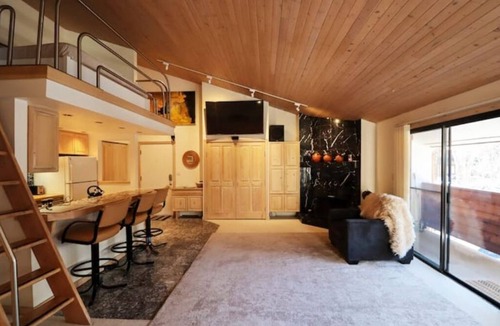 Aspen Condo | Aspen Downtown with Patio, Fireplace, Parking, W/D