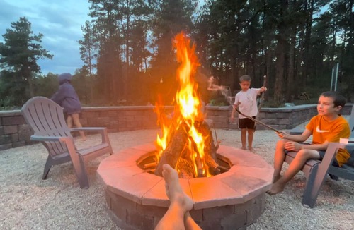 Colorado Springs House | Ave Maria House: Secluded Mtn Retreat. Games. Hot tub. Sleeps 25+