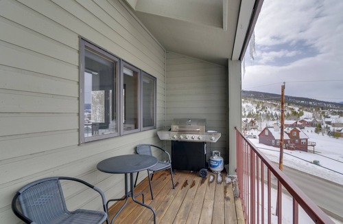 Silvercreek Condo | Balcony & Ski Slope Views: Idyllic Granby Condo!