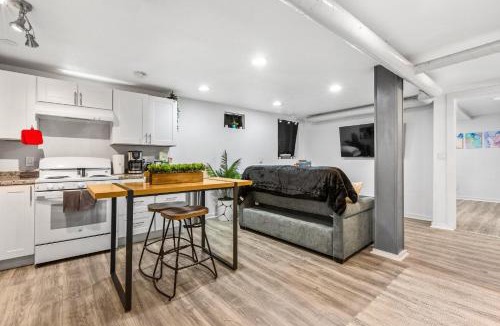 Alamo Placita House | Basement with Full Kitchen and Near Downtown
